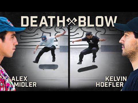 Alex Midler’s Arsenal Vs. Kelvin Hoefler’s Caballerial Kickflip | DEATH BLOW