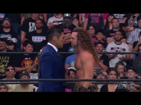 AEW Rampage 6/23/2023 - Sanada (NJPW) Confronts Jungle Boy After His Victory Over Douki