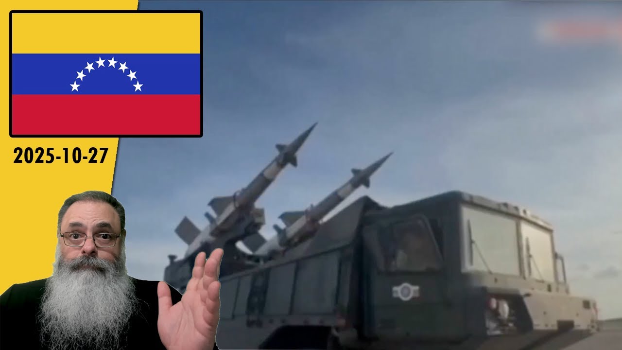#Venezuela 2025-10-27: RÚSSIA MANDA AVIÃO para AJUDAR VENEZUELA com SOLDADOS do GRUPO WAGNER