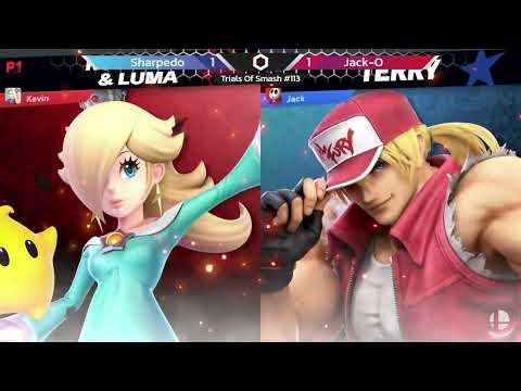 Trials of Smash #113 | Sharpedo43 (Rosalina and Luma) Vs. Jack-O (Terry) SSBU Ultimate Tournament