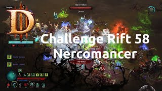 Diablo 3 - Challenge Rift - Challenge 58 - Necromancer - So Close