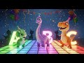 Fiesta ABC Con Dinosaurios Bailarines Canción Infantil Del Abecedario