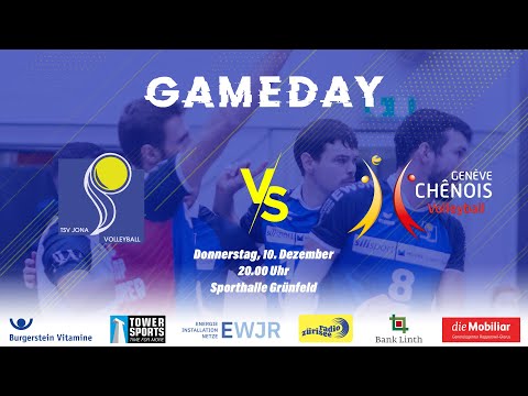TSV Jona Volleyball vs. Chênois Genève Volleyball, Qualifikation NLA, 10.12.2020