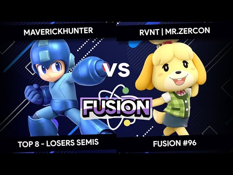 Fusion #96 - MaverickHunter (Megaman) vs Mr.Zercon (Isabelle) - Top 8 - Losers Semis