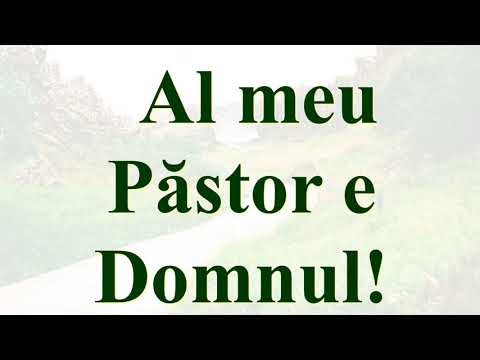Al meu Păstor e Domnul! (Interpretarea)