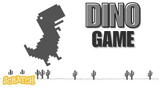 How to Create DINO GAME in Scratch!