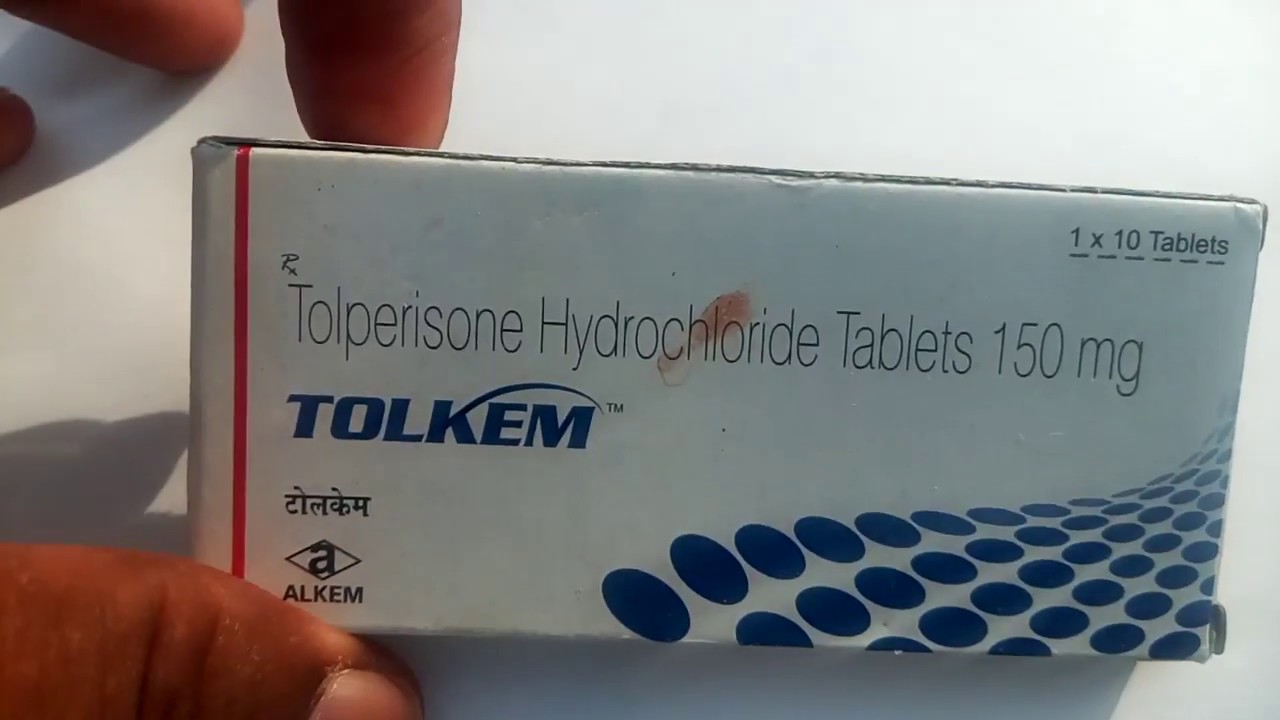 TOLKEM TAB. Rx_Tolperisone hydrochloride 150 ( used for fibromyalgia disease)