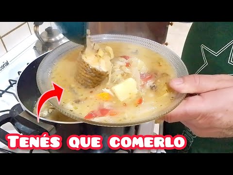Receta de CHUPIN DE PESCADO ! La más rica que podes hacer