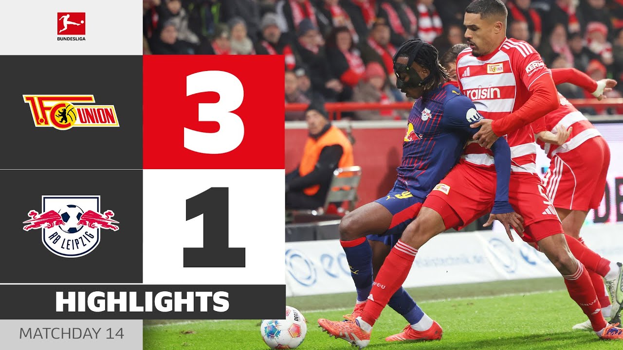 UNION Too Strong! | UNION BERLIN - RB LEIPZIG | Highlights | Matchday 14 – Bundesliga 2025/26