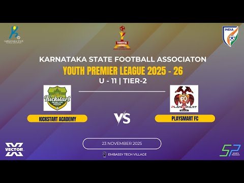 YPL 2025-25 | M7 | U-11 | ETV | Kickstart Academy Vs Playsmart FC