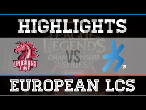 EU LCS Spring 2015 Highlights : Unicorns of Love vs H2k-Gaming (W5D1)