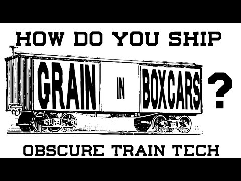 What is a Grain Door? Obscure Train Tech: Shipping Grain in Boxcars