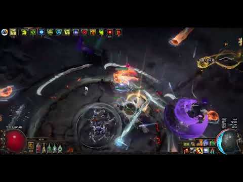 【Path of Exile 3.20】 Nimis Deadeye Spectral Shield Throw All Uber Boss Fight