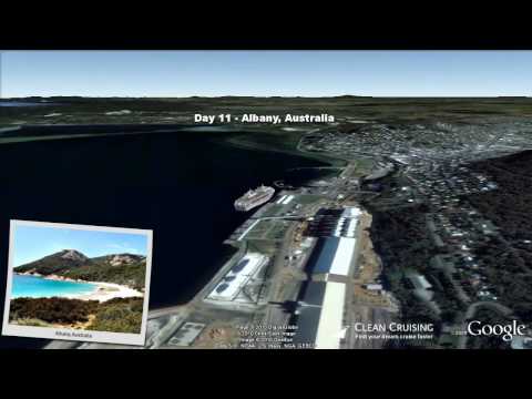 Thumbnail for Dawn Princess video "28 nt Around Australia Cruise" ex Sydney