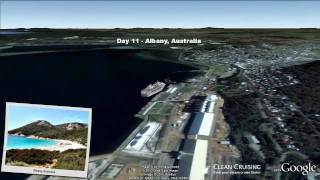Dawn Princess video "28 nt Around Australia Cruise" ex Sydney