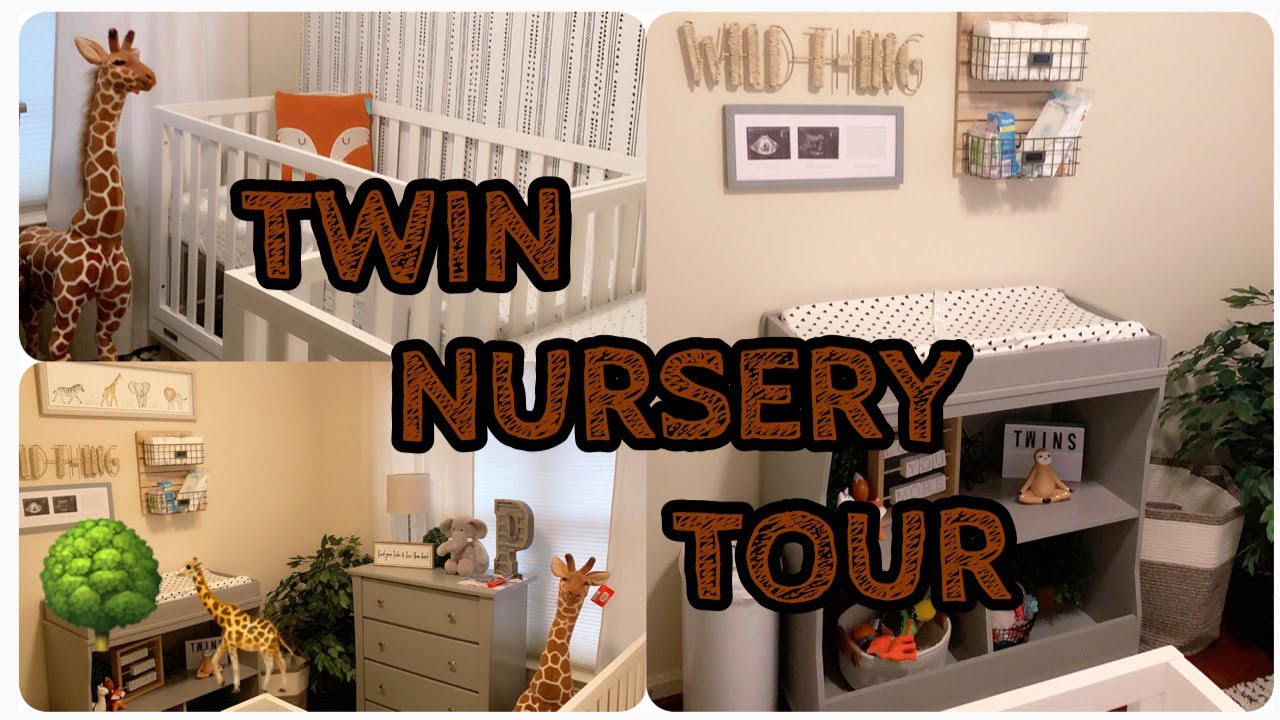 TWIN NURSERY TOUR✨ | GENDER NEUTRAL NURSERY | ERICA SYMONE