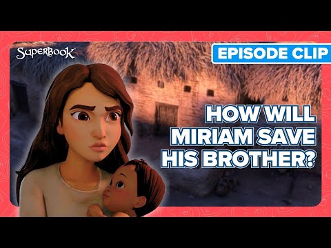 Miriam Asked God for Wisdom | Superbook - The Birth of Moses English Clip
