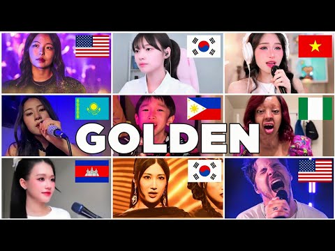 GOLDEN - HUNTRI/X - Who Sang It Better - Kpop Demon Hunters (20 Different Countries)