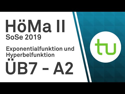 Übungsblatt 7, Aufgabe 2 -- TU Dortmund, Höhere Mathematik II (BCI/BW/MLW)