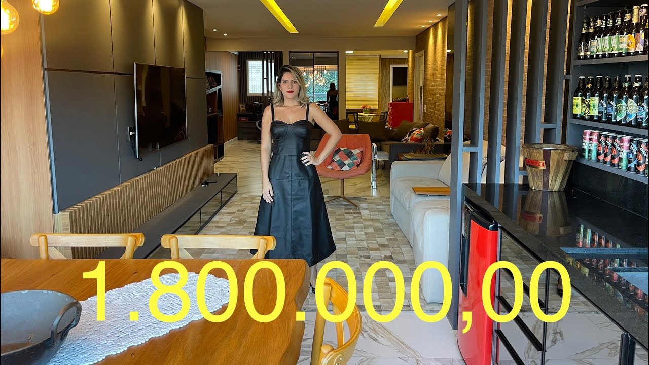 Luxuoso apartamento no Canto do Forte/Praia Grande-SP