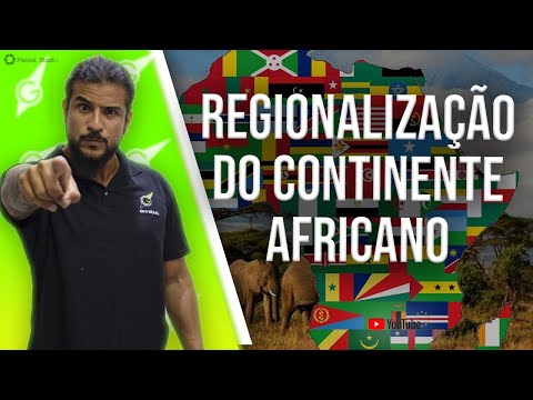 Regionalização do Continente Africano - Geobrasil {Prof. Rodrigo Rodrigues}