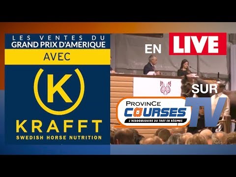 La Vente Prestige du Grand Prix d'Amérique EN DIRECT