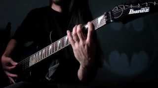 Tim Burton 1989 Batman Theme by Danny Elfman for electric guitar