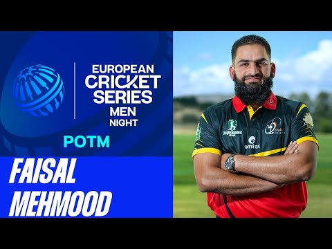 POTM Match 1: F.Mehmood - BRW vs HAS | Highlights | ECSN Belgium, 2025 | 28 Apr 2025 | ECSN25.033