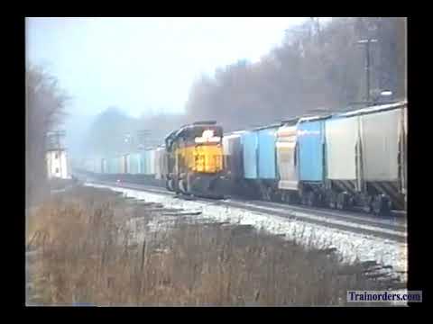 Classic Railroad Series 958 - Hyndman, PA action 1991 Part 4 of 17
