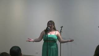 "I Push Up My Glasses" by Nikko Benson and Claire Tran performed by Isabel Molettieri