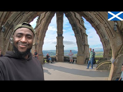 I VISITED THE  FAMOUS WALLACE MONUMENT