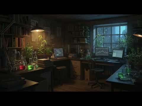 Late Night Lab Work | Ambient Music for Focus, Study & Sleep