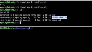 Linux - Permission 3 : execute
