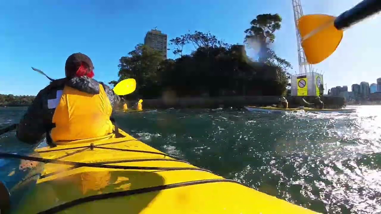 Sydney Harbour sunrise kayak tour @SydneyHarbourKayaks