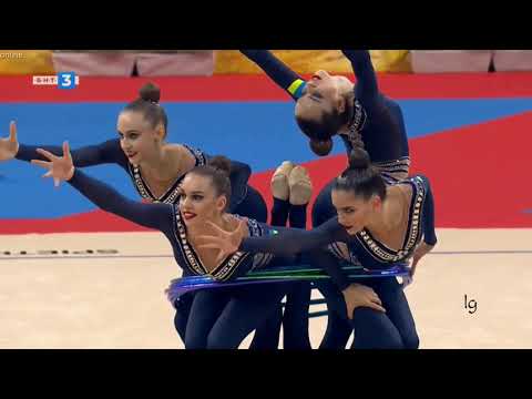 Group Ukraine 5 Hoops Final World RG Championships Sofia 2018