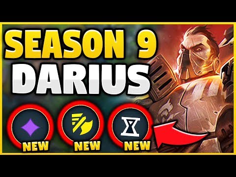 WTF! SEASON 9 BUFFS MAKE DARIUS BEYOND BROKEN! 100% PERMA-BANNED CHAMPION! - League of Legends
