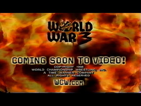 WCW World War 3 1998 VHS Commercial