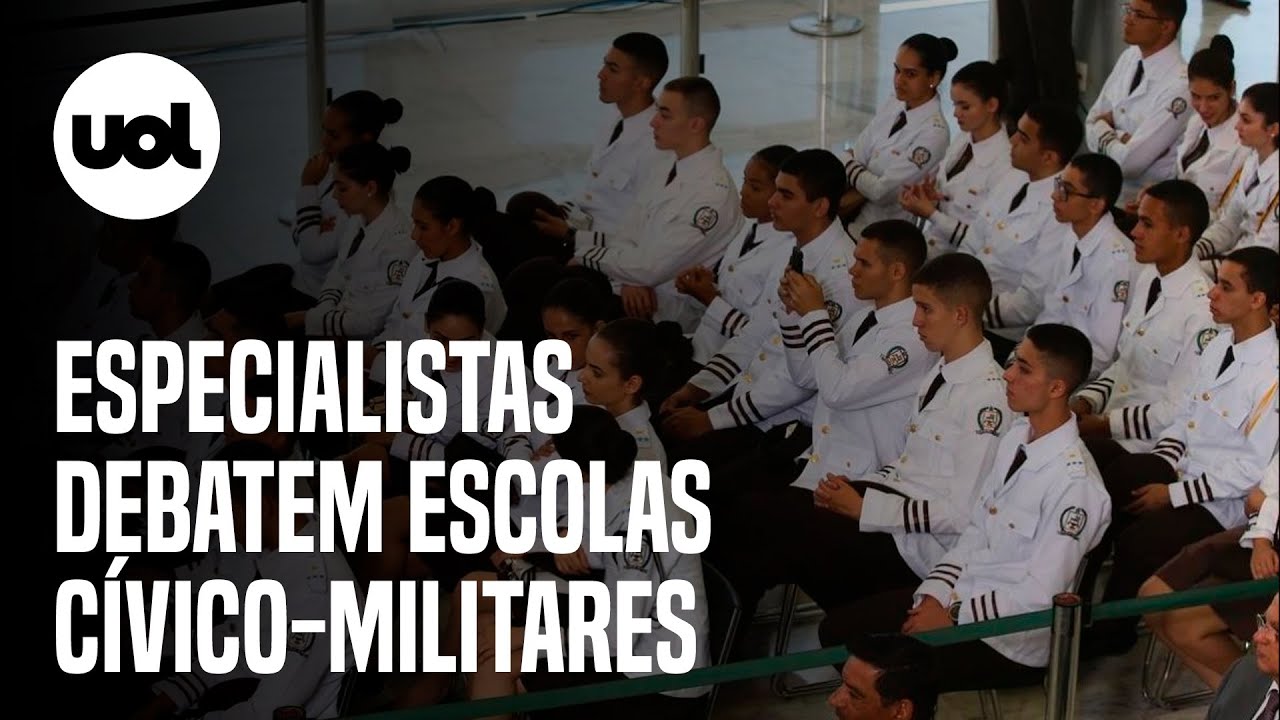 🔴 Escola cívico-militar: especialistas debatem fim do PECIM, decisão de Lula e mais | UOL Debate