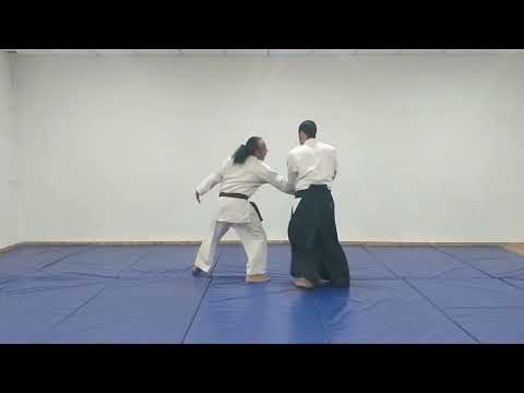 Aikido Basic Techniques: Yokomen Uchi - Shiho nage