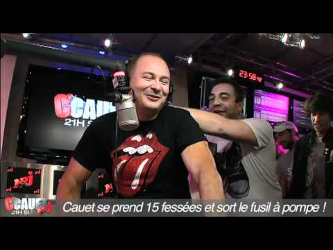 Cauet se prend 15 fessées et sort le fusil à pompe - C'Cauet sur NRJ