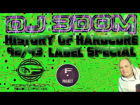 DJ 3DOM HISTORY OF HARDCORE SHOW 4 (MATION) - 92/93