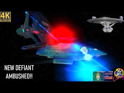 JJ Vengence & Valor ATTACK USS Defiant - Star Trek Ship Battles - Bridge Commander