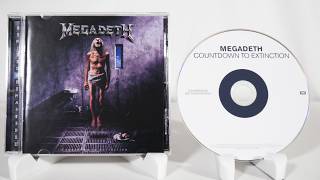 Megadeth - Countdown To Extinction CD Unboxing