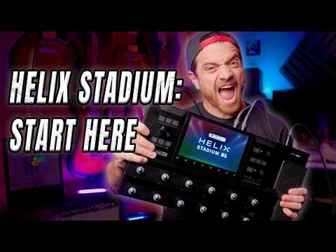 Line 6 Helix Stadium XL – Start Here (First Look & Setup Guide)