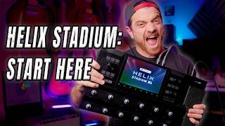 Video thumbnail for Line 6 Helix Stadium XL – Start Here (First Look & Setup Guide) by Steve Sterlacci