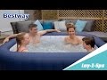 Introducing the Lay-Z-Spa Hawaii AirJet. Designed for 4-6 people, you can experience the same rejuvenating massage of a fixed hot tub, for a fraction of the price. The soft touch digital control panel activates the 120 surrounding air jets.
