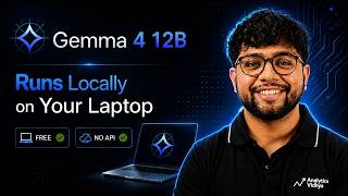 Run Gemma 4 12B Locally on Your Laptop for FREE [Full Tutorial]