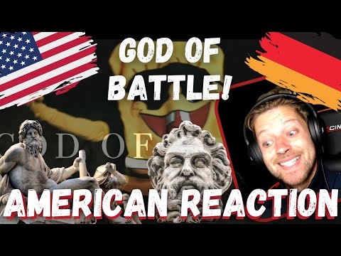 AMERICAN REACTS to GERMAN RAP! JBB 2014 [FINAL SONG] SpongeBOZZ - GOD OF BATTLE