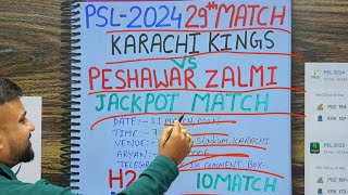 karachi kings vs Peshawar zalmi psl 29th match prediction | Peshawar vs karachi prediction today