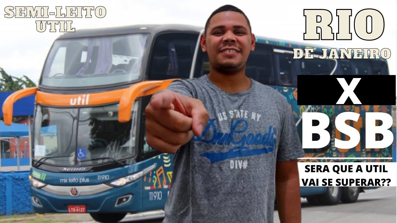 VIAÇÃO UTIL - RIO DE JANEIRO PARA BRASILIA